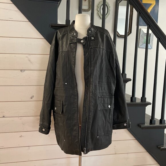 Free People All About That Moto Jacket NWOT Size Large - Picture 6 of 12